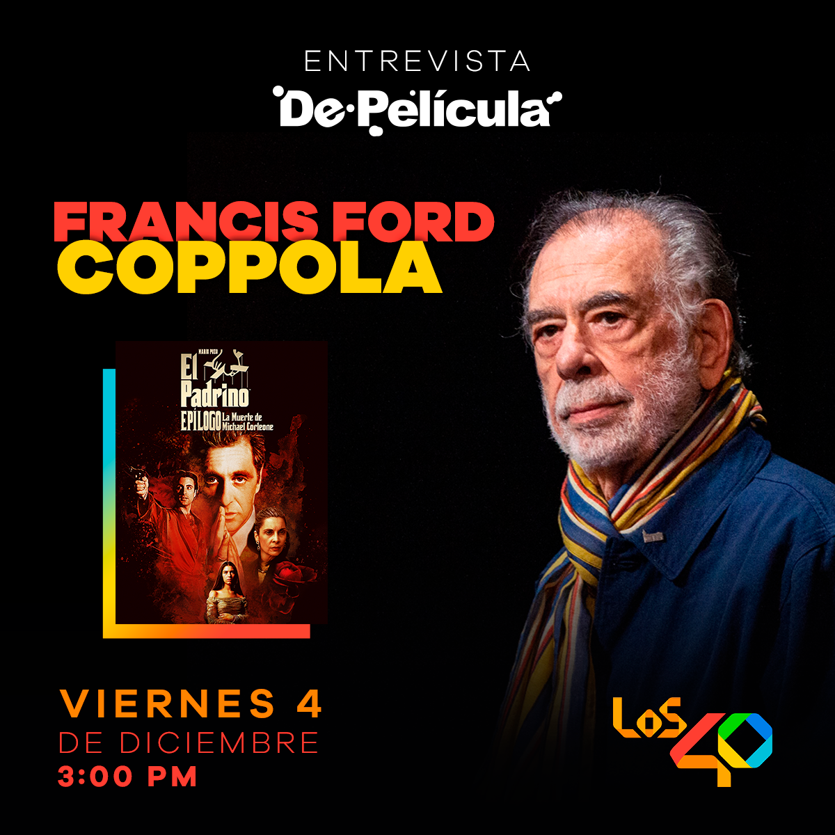 De Película - Entrevista EN EXCLUSIVA con Francis Ford Coppola
